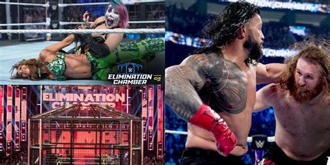 Wwe Elimination Chamber 2023 Every Match Ranked From Worst To Best