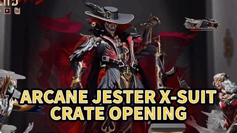 ARCANE JESTER X SUIT 40 000 UC JOKER X SUIT CRATE OPENING Falcon