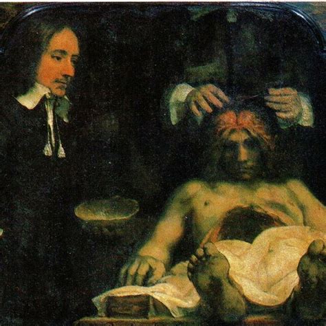 Anatomy lesson from Dr. Joan Deyman, by Rembrandt in 1656, National ...