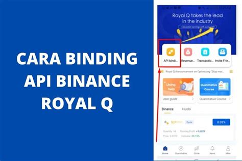 Cara Binding API Binance Royal Q Dengan Cepat Update 2024