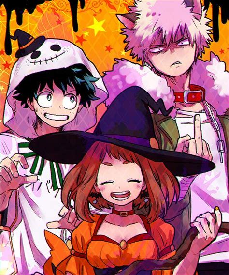 Halloween Boku No Hero Anime Halloween Anime My Hero