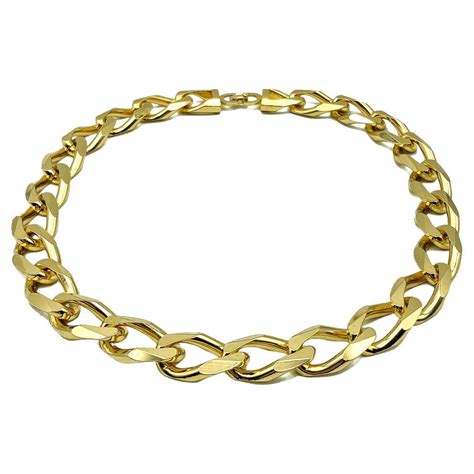 Christian Dior Vintage Gold Toned Starlight Necklace For Sale At Stdibs