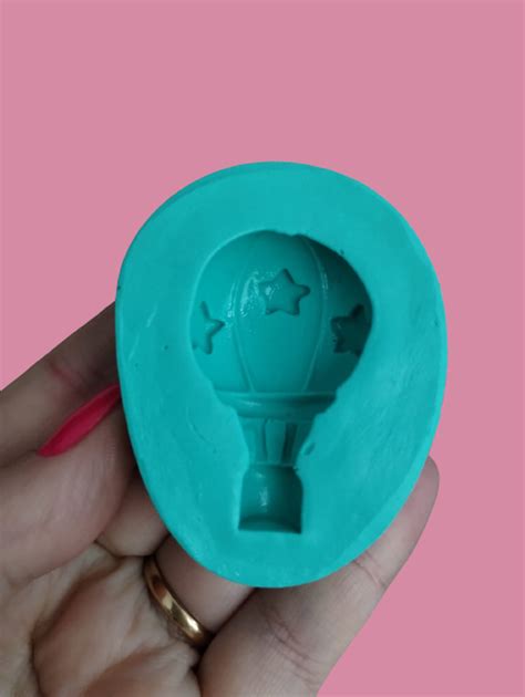 Molde Silicone Molde Bal O Estrelas Bita Circo Aviador Pequeno Pr Ncipe