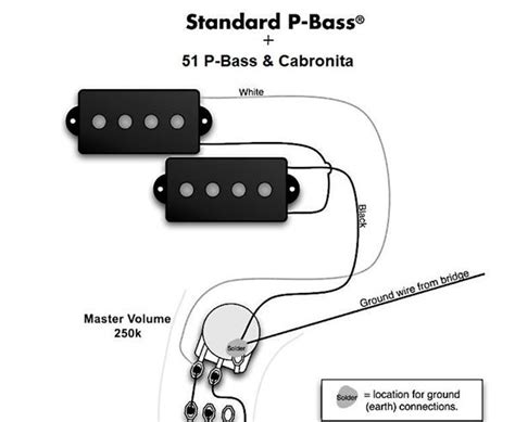 Fender Precision Bass Schematic