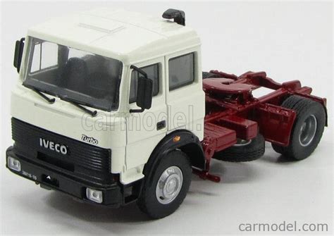 OLDCARS 00560WH Escala 1 43 IVECO FIAT 190 TURBO TRACTOR TRUCK 1984 WHITE