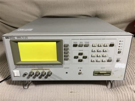 Yahoo オークション HP HEWLETT PACKARD Agilent 4285A 75KHz 30MHz