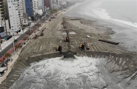 Balne Rio Cambori Quer Conter Avan O Do Mar Ap S Eros O Mar Tima