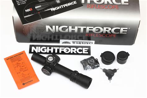 Nightforce Nx8 1 8x24mm F1 Fc Mil Awm Leichte Optik