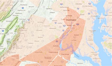 Washington Dc Tornado Warning Weather Warning Issued For Montgomery County In Maryland