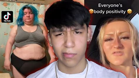 Tiktok Cringe Fat Acceptance Videos Reacting To Body Positivity