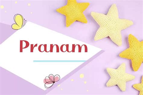 Explore Pranam: Meaning, Origin & Popularity