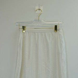 Mardor Skirts Vintage Mardor Half Slip Womens White Large Nylon