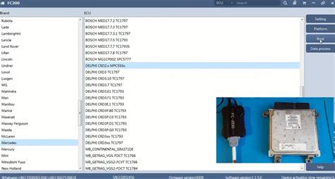 How To Read Write Delphi Ecu Dcm Crd By Boot Mode With Cg Fc