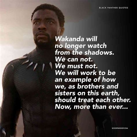 11 Quotes BY Chadwick Boseman's T'Challa/ Black Panther That Make Him ...