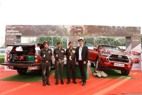 Toyota Hilux Gets Special Purpose Makeover For Indian Army Business