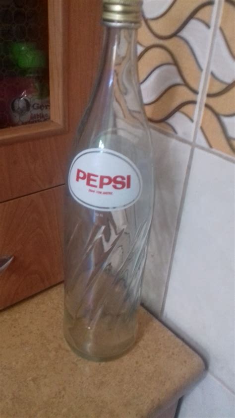 Pepsi Pepsi Cola Prl Stara Szklana Butelka Du A