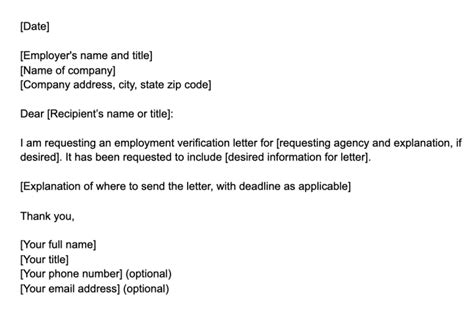 How To Write A Letter Of Employment With Samples And Tips