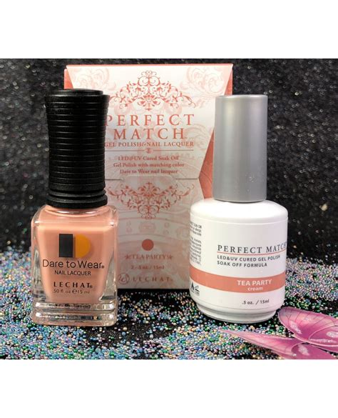 Lechat Tea Party Pms225 Perfect Match Gel Polish And Nail Lacquer I Gel