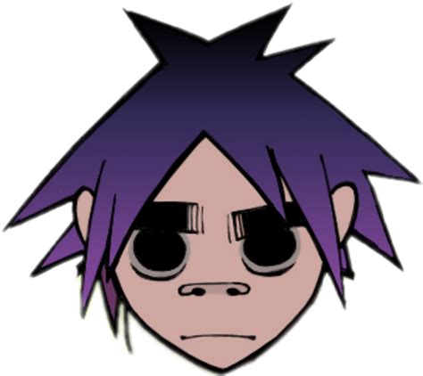 Gorillaz Sticker 2d Gorillaz Phase 1 1024x913 Png Clipart Download