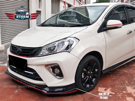 Perodua Myvi Mugen Front Bonet Frp