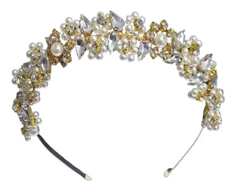 Tiara Diadema Corona Tocado Para Novias Y Xv A Os Nupcial En Venta En