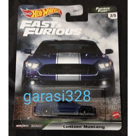 Carrinho Hot Wheels Premium Personalizado Mustang Velozes E Furiosos