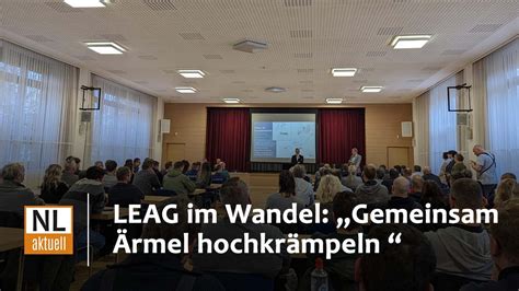 LEAG im Wandel Gemeinsam Ärmel hochkrempeln für Region und