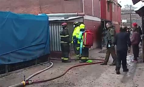 Incendio Afecta A Departamentos En Pedro Aguirre Cerda Reportan