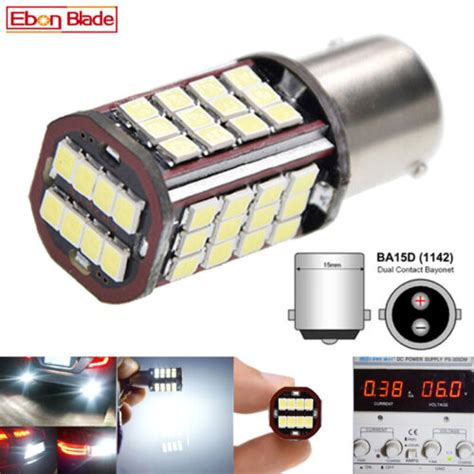 6v 6 Volt 56smd Led Bulbs Glb206 Ba15d 1076 Motorcycle Motorbike Scooter Light 1 Ebay