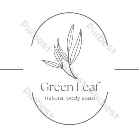 A Green Leaf Logo PNG Images | PNG Free Download - Pikbest