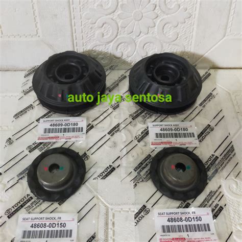 Jual 1set Karet Support Shock Depan Tatakan Atas Toyota Sienta Vios