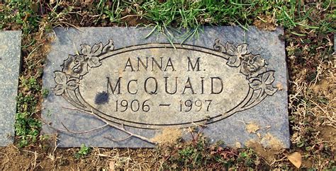 Anna M Mcquaid Find A Grave Memorial