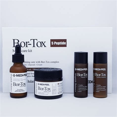 MEDI PEEL Bor Tox Multi Care Kit 5 Peptide 4 Items Anti Wrinkle Firming