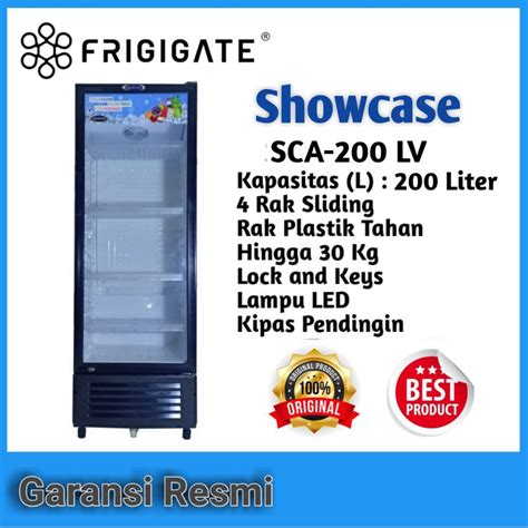 Jual Showcase Frigigate Sca Lv Rak Display Cooler Liter