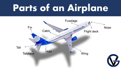 Aircraft Parts: List of All Parts of an Airplane - GrammarVocab