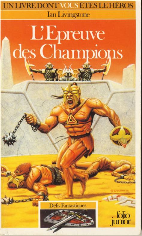 Edition L Epreuve des champions Défis fantastiques edition Demian