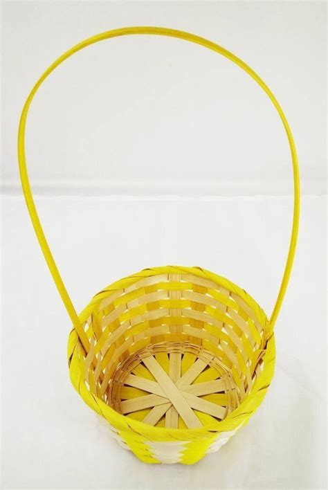 Amscan Wholesale Bamboo Easter Egg Basket Straw Basket