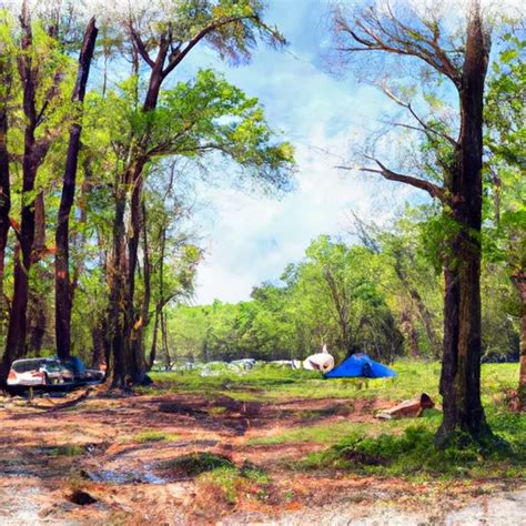 Lake Houston Wilderness Park Camping Area | Texas Camping Destinations