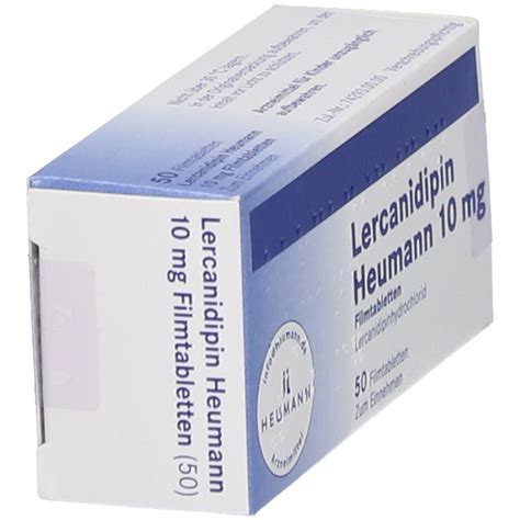 Lercanidipin Heumann 10 Mg 50 St Mit Dem E Rezept Kaufen Shop Apotheke