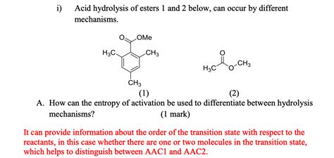 Mechanism of Acid HydrolysisAcid-catalyzed hydrolysis of diphenyl ...