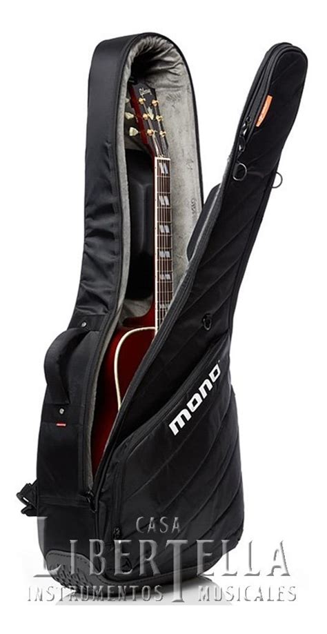 Funda Mono Vertigo M80 vad blk Para Guitarra Acústica Negra Casa