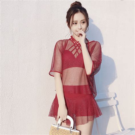 เซท 3 ชน Bikini ชดวายนำทพช ซทรเซกซ ชดวายนำแฟชน ชด