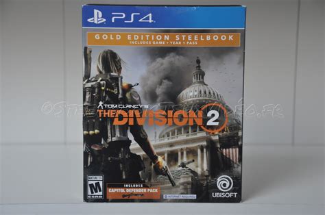 Pr Sentation De L Edition Gold Steelbook Tom Clancy S The Division