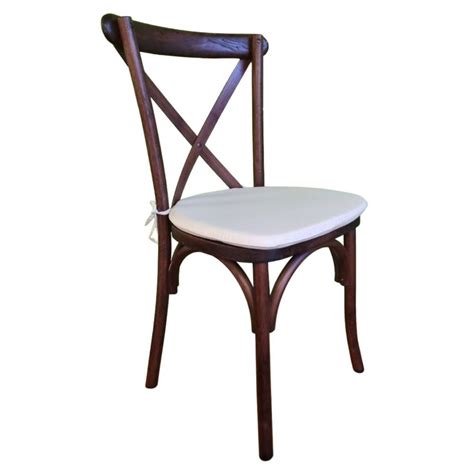 Cross Back Chair Hire • Oak • £450 3 Days • Expo Hire