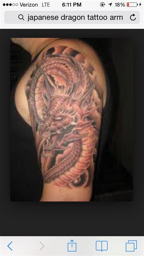 Pin By Brian Hite On Dragon Tattoos In Half Sleeve Tattoo Half