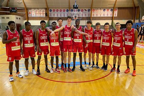 LAcadémie Gautier Cholet Basket rejoint les quarts de finale de la