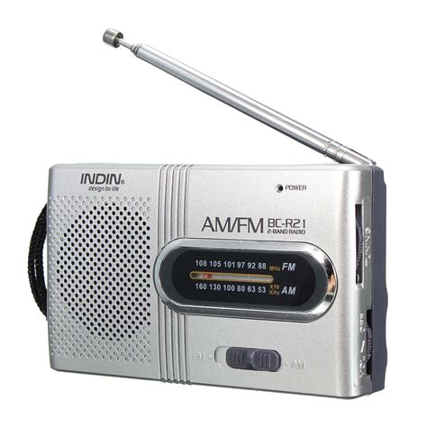 Indin Bc R Am Fm Mini Portable Telescopic Antenna Radio Pocket