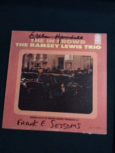 The Ramsey Lewis Trio The In Crowd Vinyl LP 1965 Cadet Reissue LP