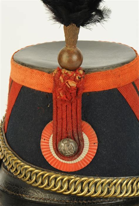 SHAKO DE TROUPE DU TRAIN DES ÉQUIPAGES DE LA GARDE IMPÉRIALE DE