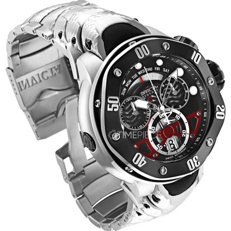 Invicta Reserve Chronograph Quartz Black Dial Mens Watch 33480